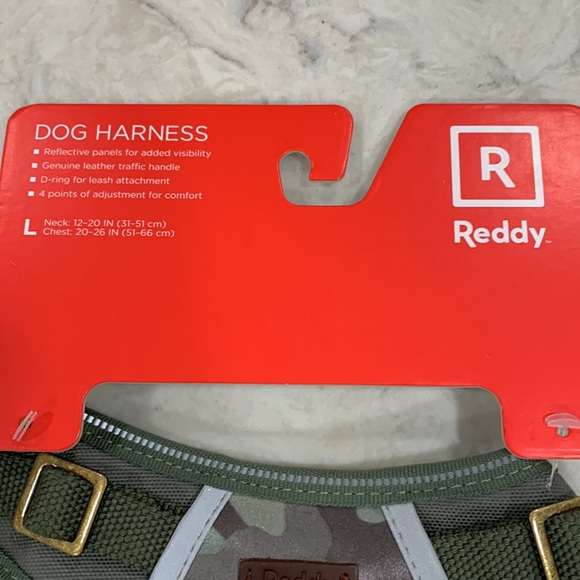 NWT Reddy Dog Harness Green Camouflage Sz LG & MD **BENEFITS ANIMAL RESCUE** - Picture 9 of 12
